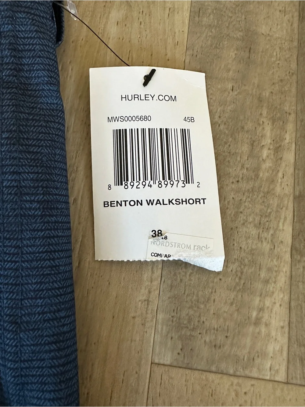 Hurley Men's Benton Walkshort Board Shorts NWT 38